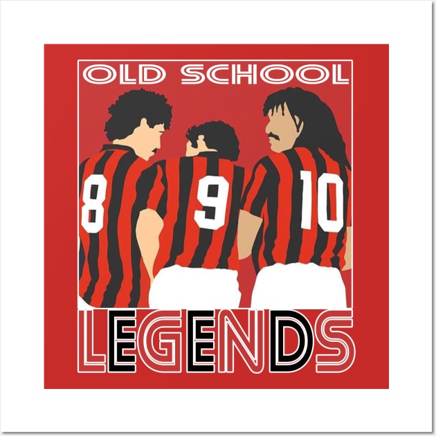 Milan - OLD SCHOOL LEGENDS Wall Art by OG Ballers